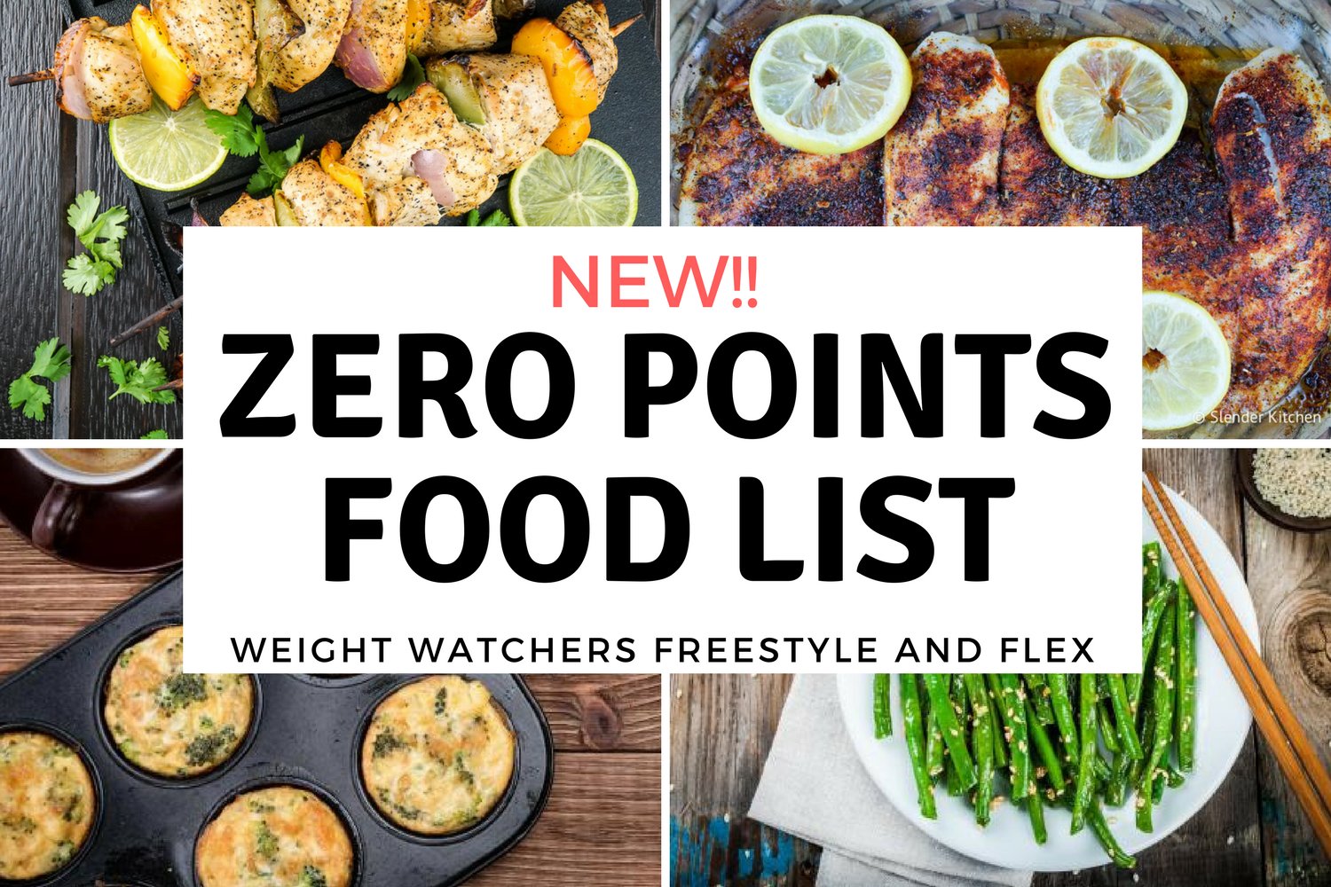 Latest WW Zero Points Foods List